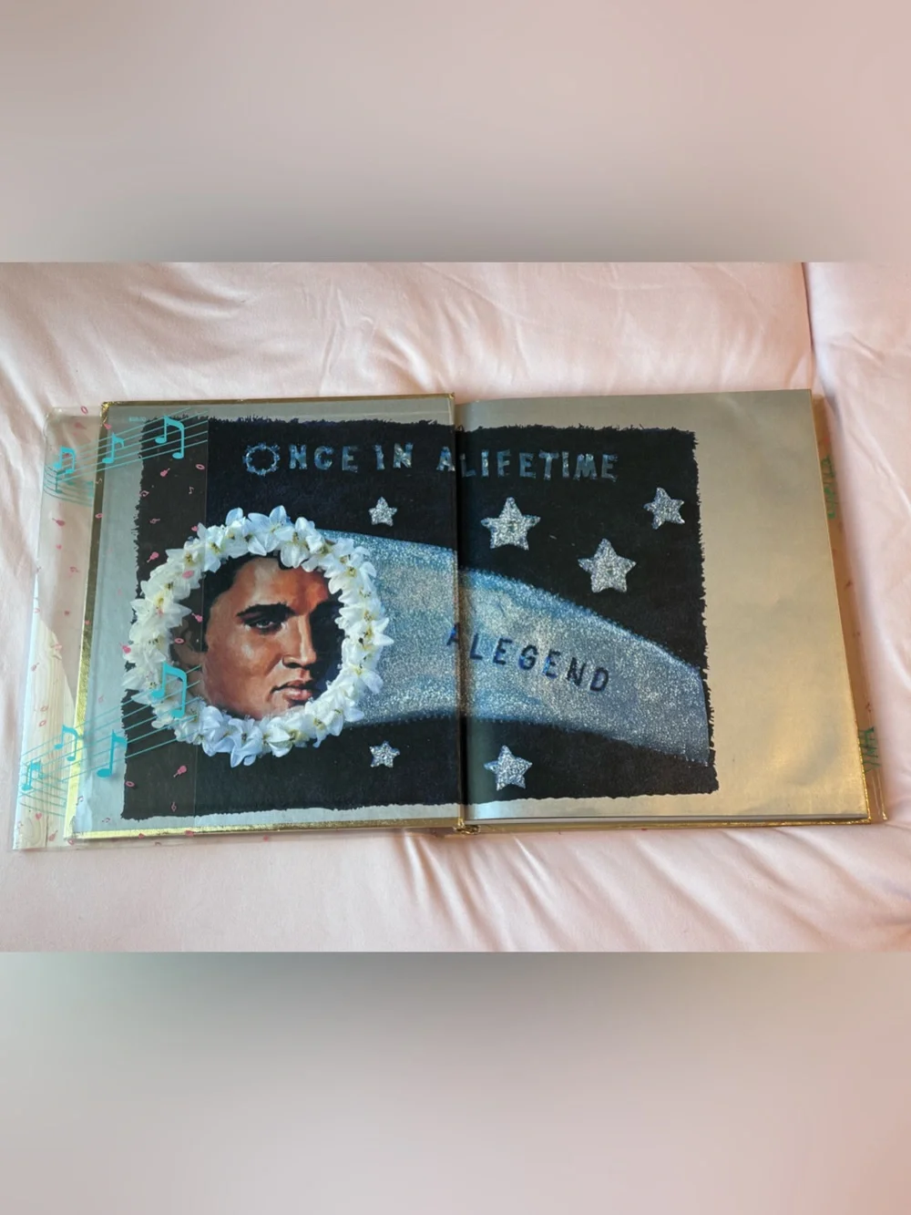 Vintage 1987 Hardcover Elvis World 10th anniversary!